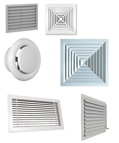 Menfez, lineer menfez, Dairesel menfez, Dağıtıcı Menfezler, Toplayıcı Menfezler, Transfer Menfezleri